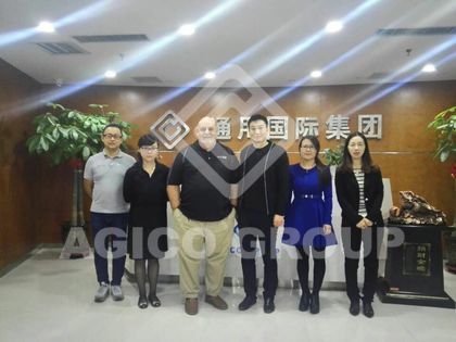 Sales Team and America Customer