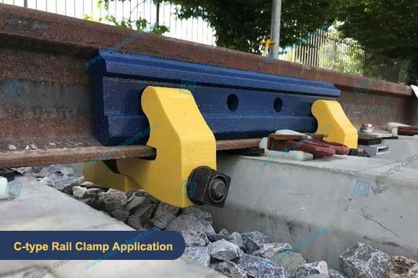 C-type Rail Clamp Install