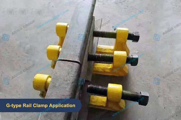 G-type Rail Clamp Install