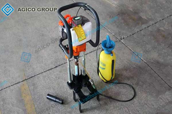 NLQ-45 Rail Concrete Sleeper Bolt Drilling Machine 