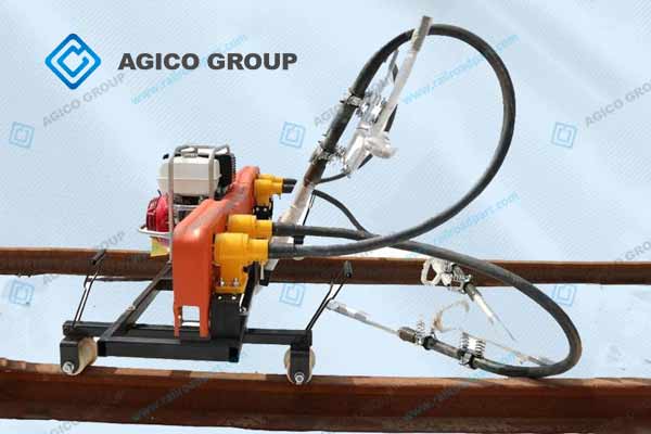 NRD-4 Ballast Tamping Machine Operation