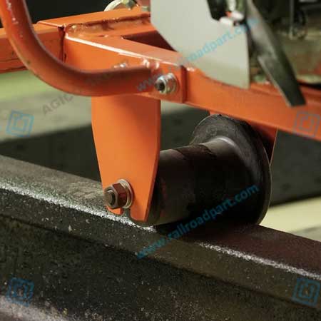 Rail Grinder High Strength Frame Detail