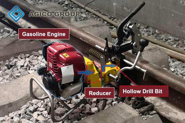 NZG-31 Rail Drilling Machine Working Principle