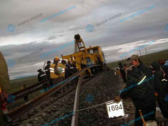 Qinghai Tibet Railway Track Replace