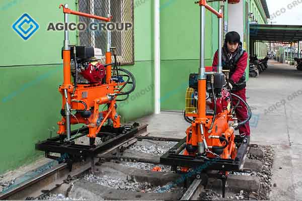 Single side Mode Test - YD-22 Rail Tamper