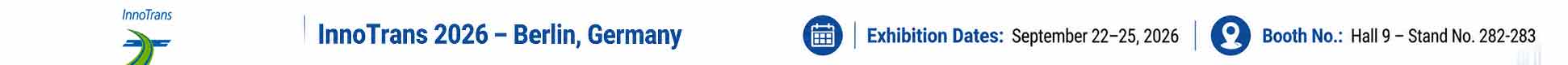 Visit AGICO at 2026 Innotrans